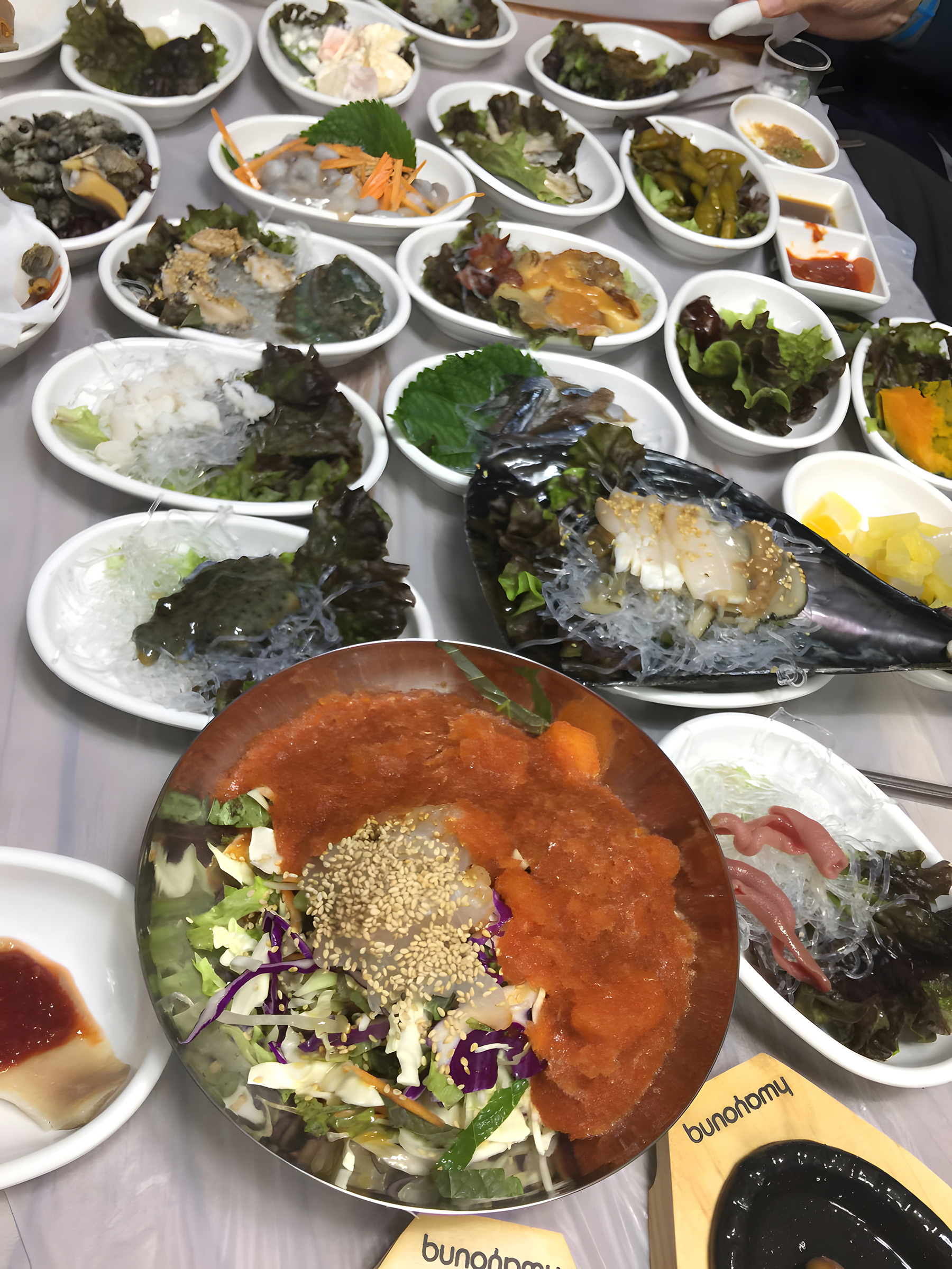 광희해물촌 모둠회 세트, 자연산 활어 한 상